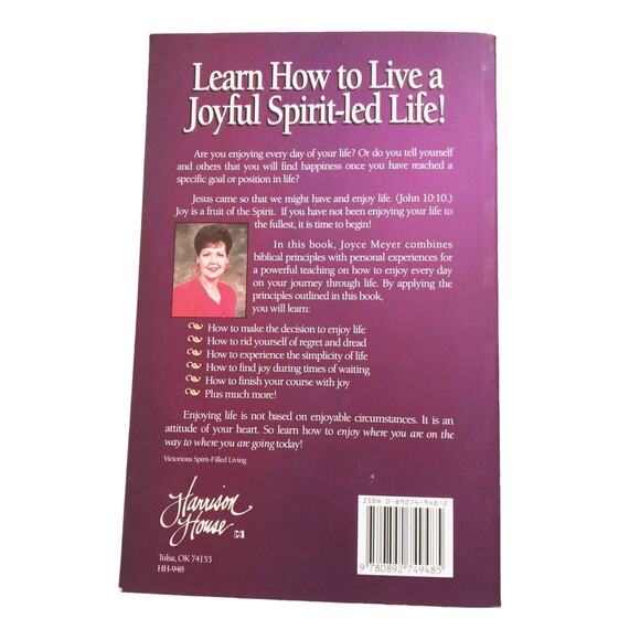 BUY 3...Enjoying Where You Are on the Way to Where You're Going Joyce Meyer Book - Picture 2 of 7